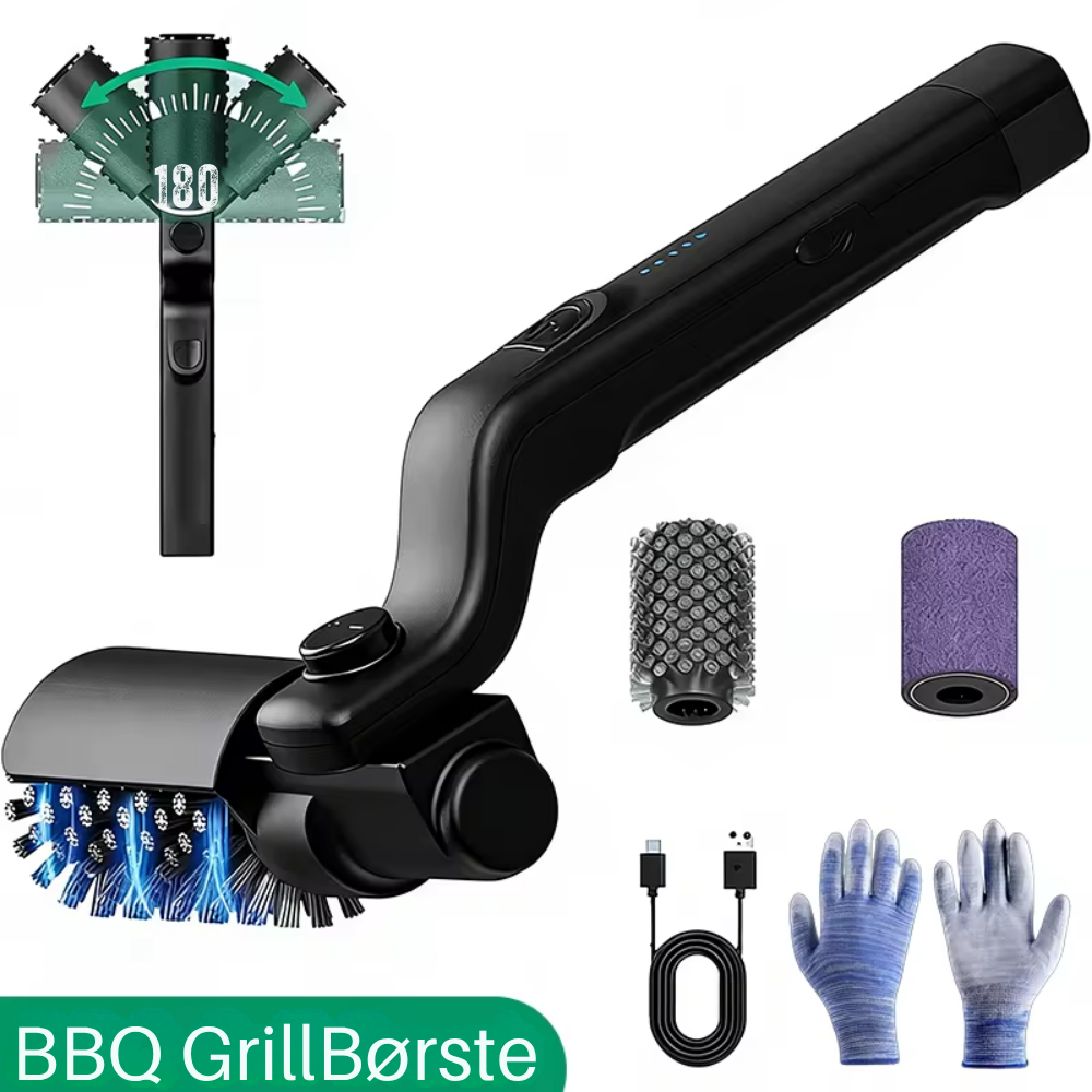 Elektrisk grillbørste pro